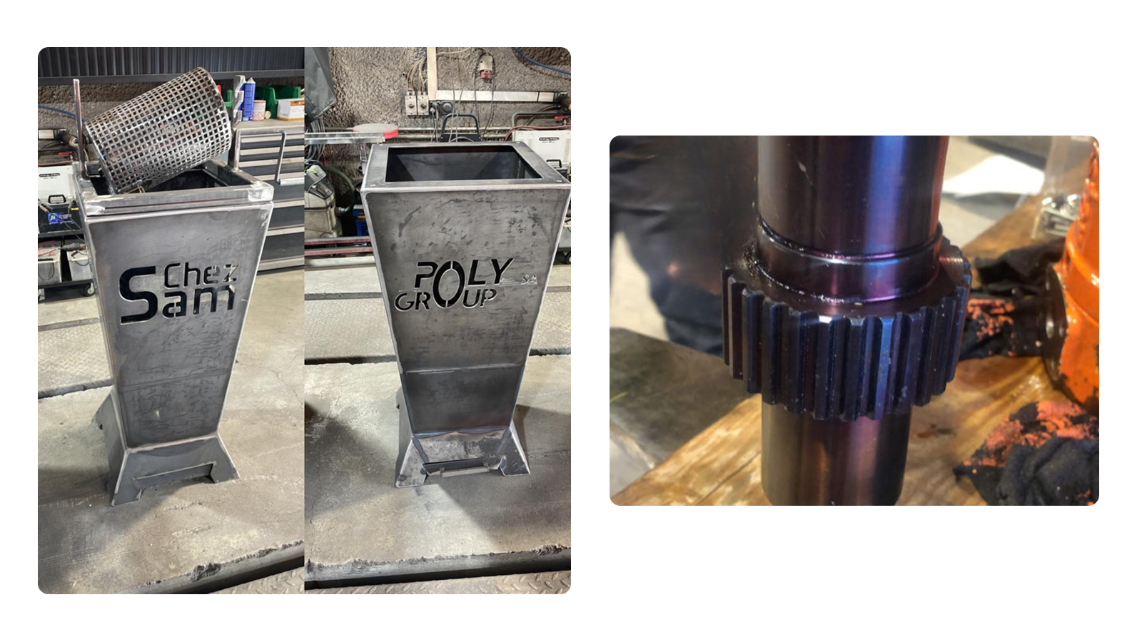 Atelier mécanique: entretien et réparation de véhicules et machines de chantier